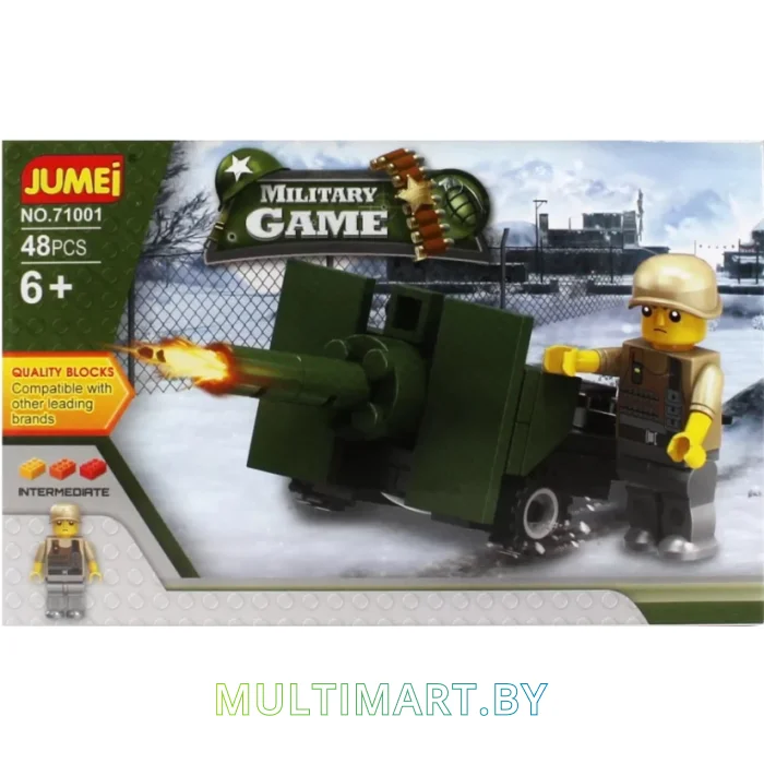 Конструктор Jumei N-434 Армия (48 деталей)